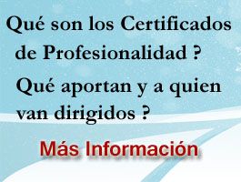 Preguntas sobre los cursos con certificados de profesionalidad